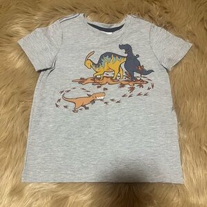 Tommy Bahama Gray Dinosaur Kids T-Shirt NWOTS